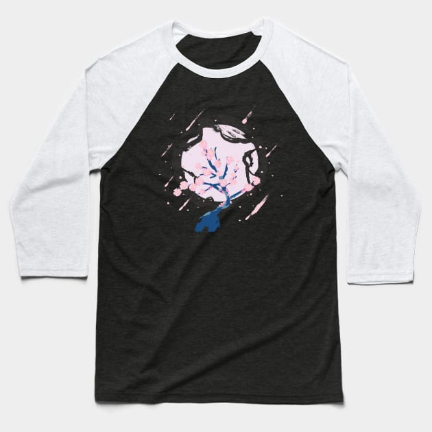 Azalea Falling Sky Baseball T-Shirt by PixelSamuel